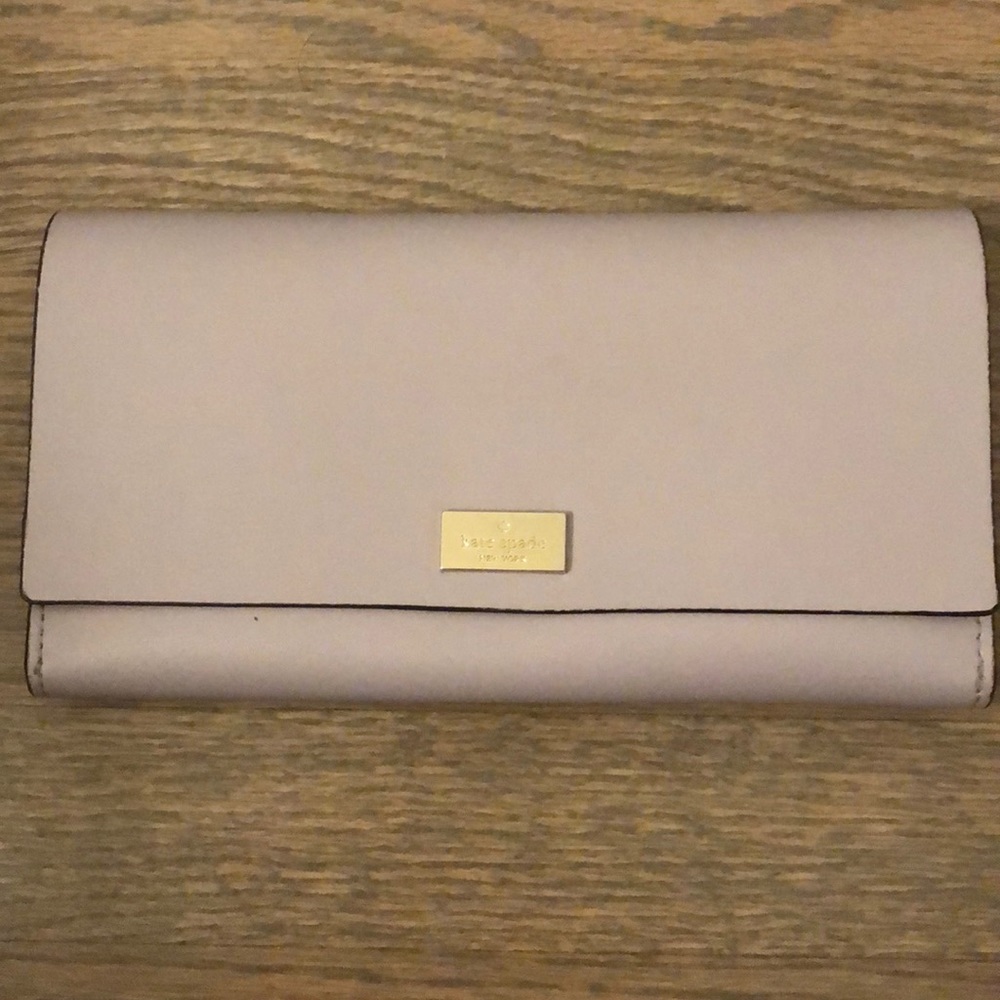 Kate Spade light purple wallet